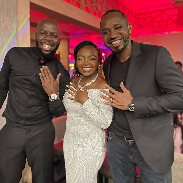 Kamene and Jalas react to Esther Kazungu’s Sh60,000 wedding