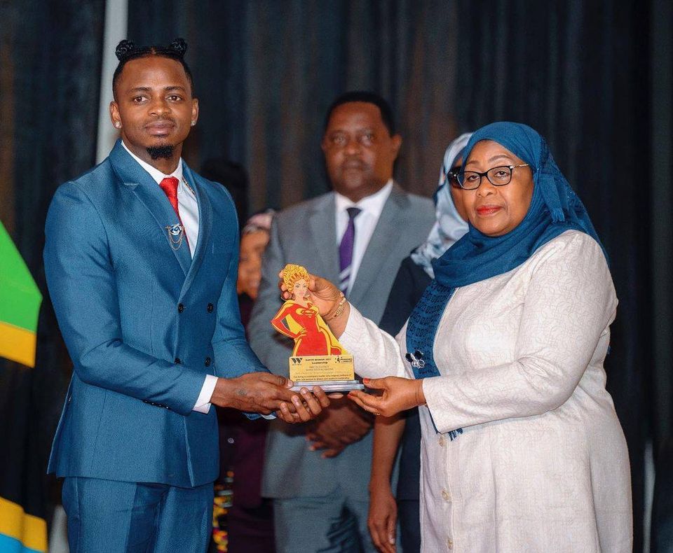 Hongera mama yetu: Diamond congratulates Samia Suluhu after being sworn in as President