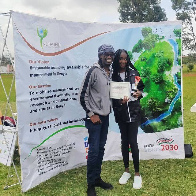 Nameless’ daughter Tumiso wins conservation award