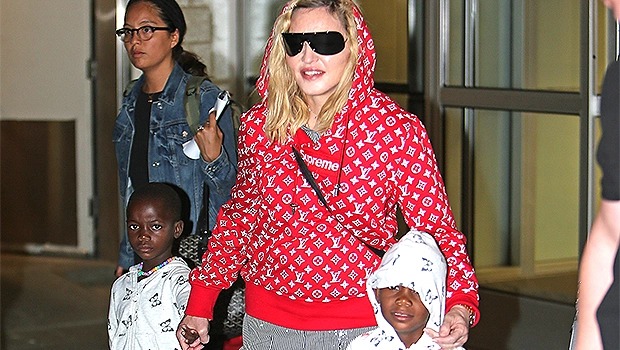 Madonna Sings In Car With Twins Stella & Estere, 9, Heading To Cabin: ‘Nostalgia In The Snow’