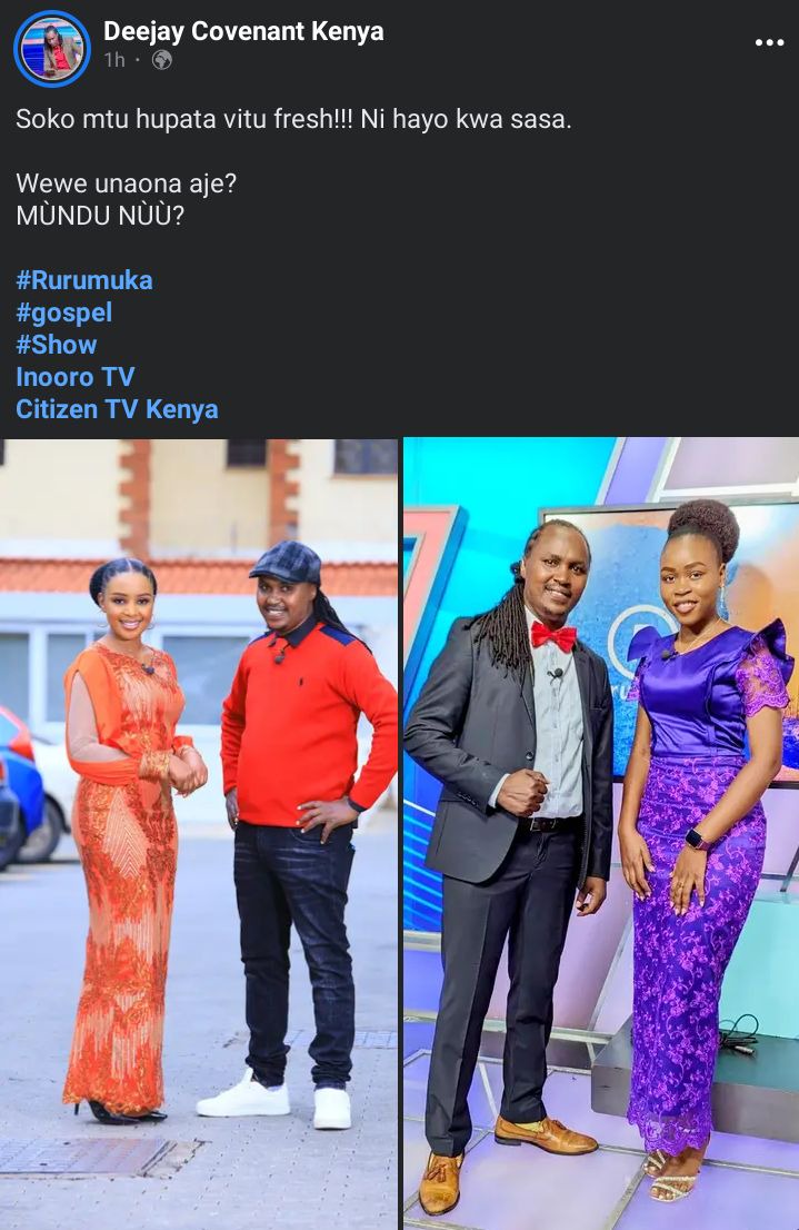Who Would You Prefer to Replace Hellen Muthoni at Inooro TV. Meet the Two Guest Hosts