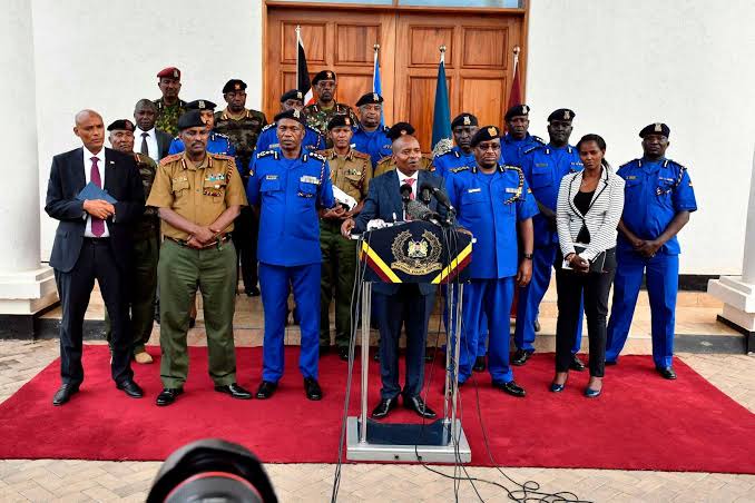 Kindiki and Officers