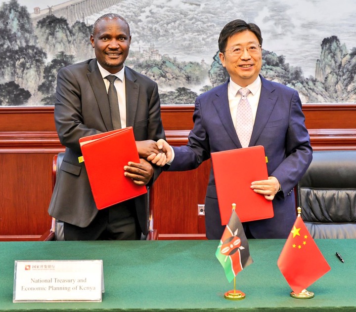 Mbadi and China