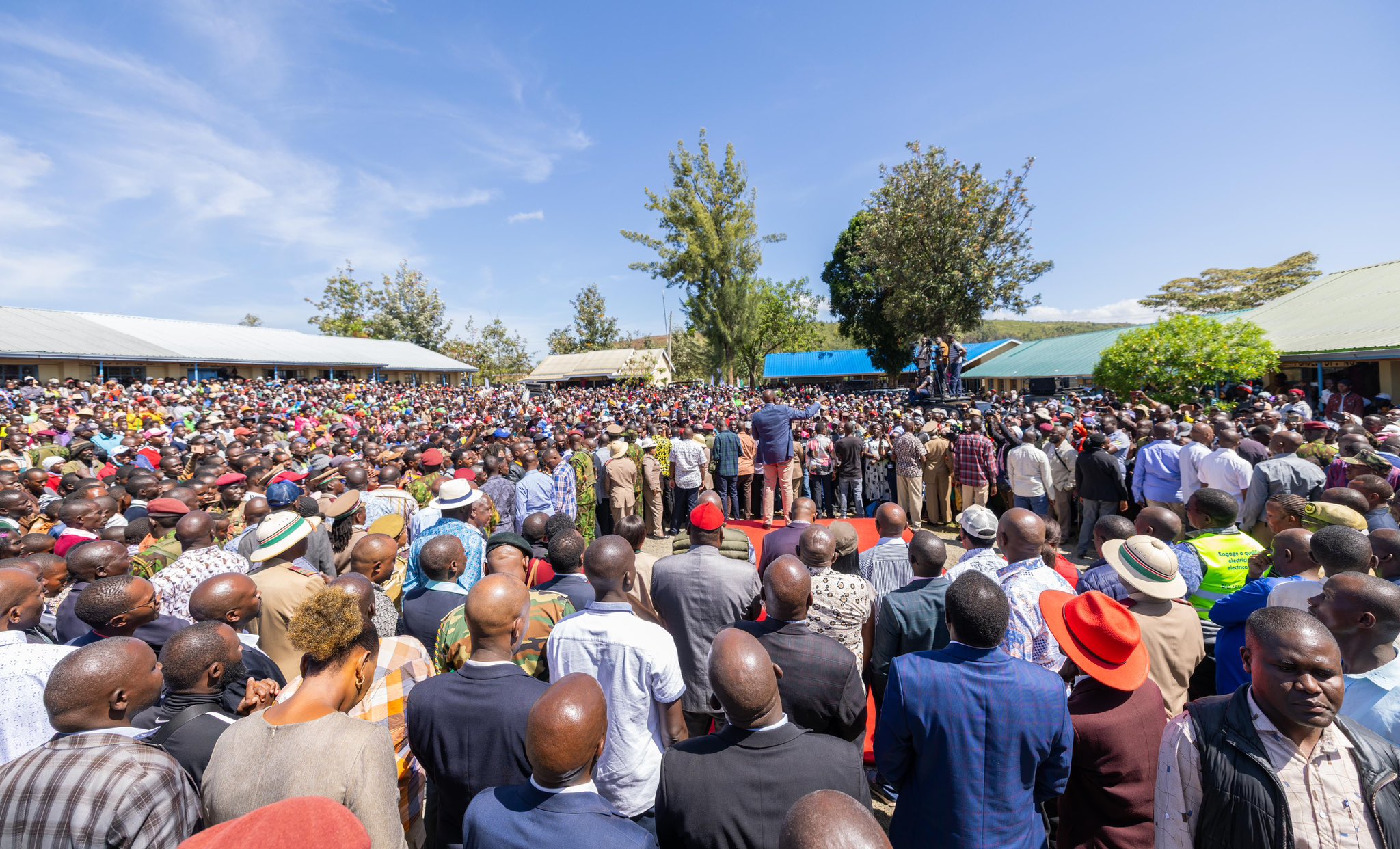 ruto in Nanyuki