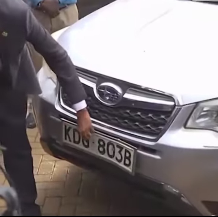 Fake Number plate