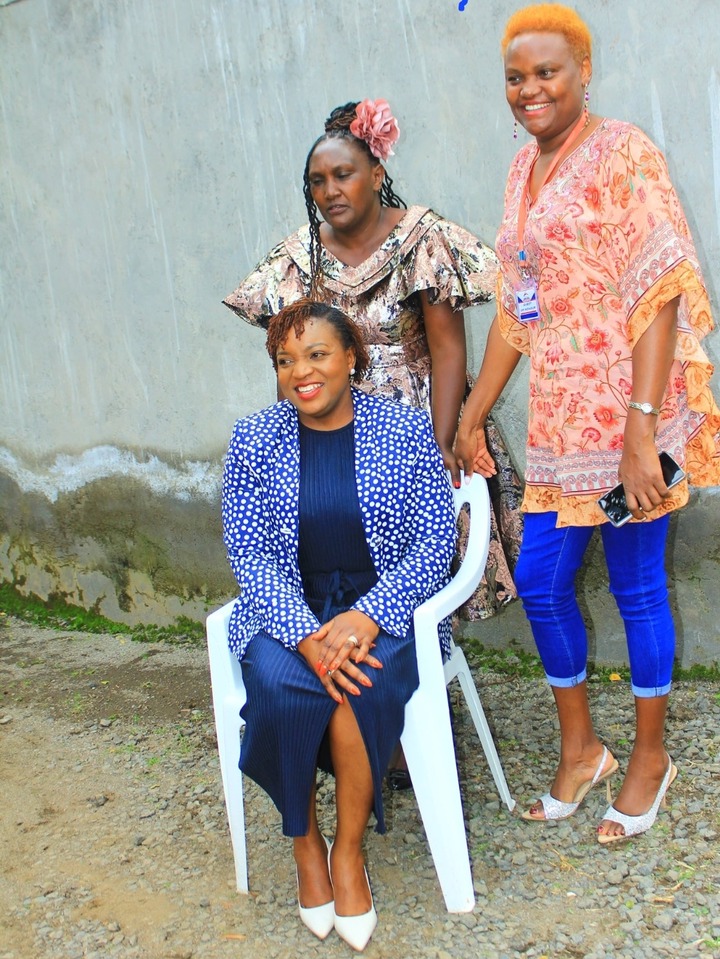 Nakhumicha and classmates