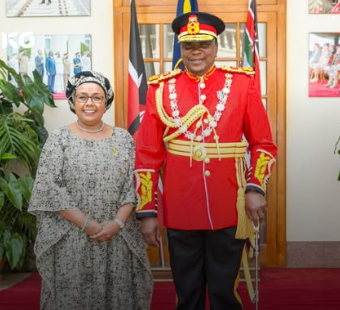 Uhuru and Wife