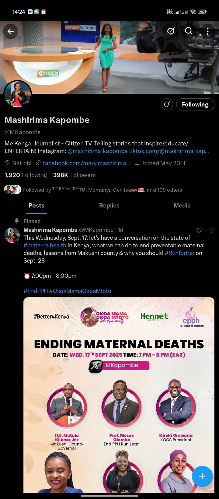 End Maternal Deaths
