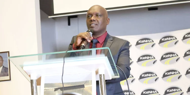 photo of acting kenha boss engineer luka kimeli. photokenha 1