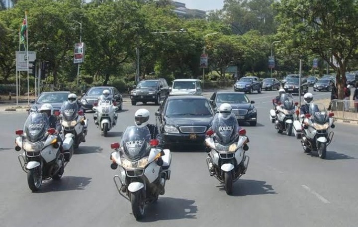 Ruto Motorcade