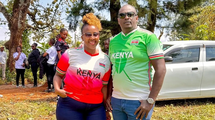 Milly Chebby and Husband